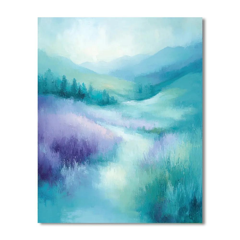 Paul Cézanne Inspired Dreamscape Illumination  Painting By Numbers Kit