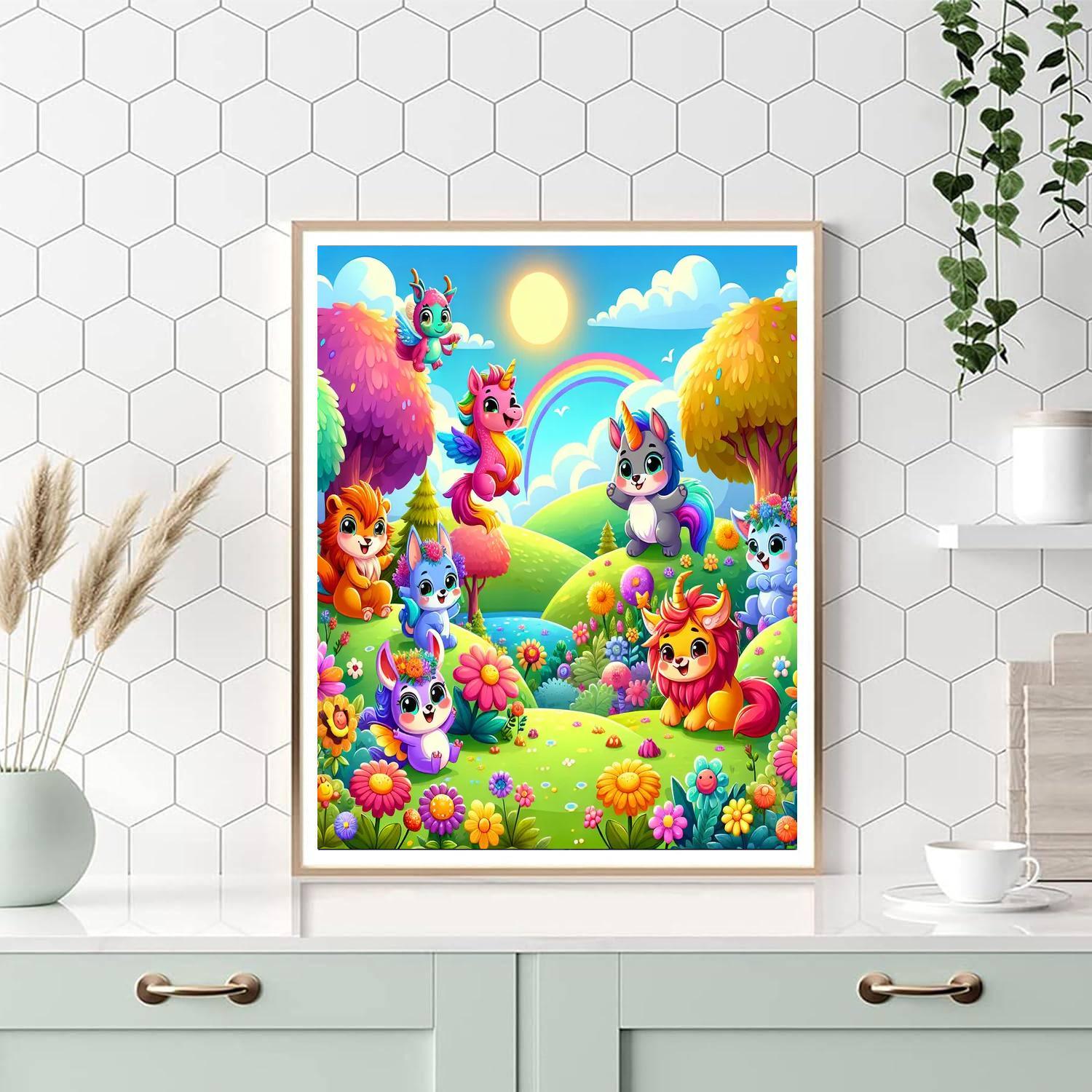 Adventure In The Magical Forest Paint By Number