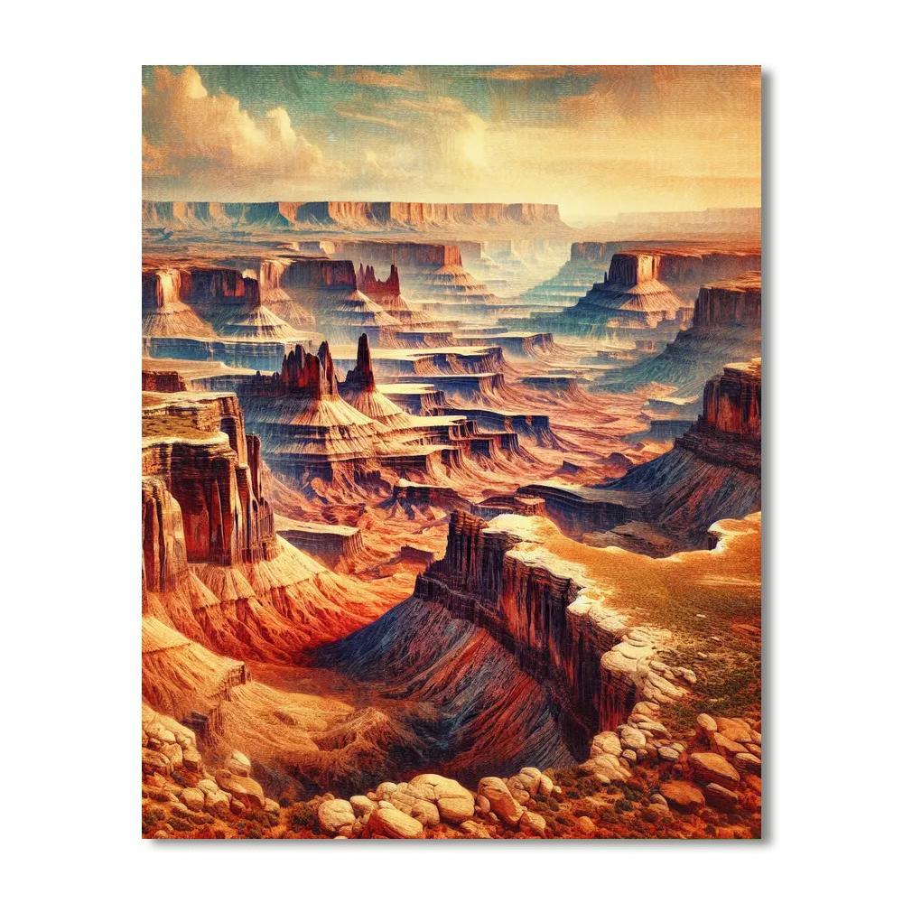 Canyonlands Exploration DIY Paint By Numbers