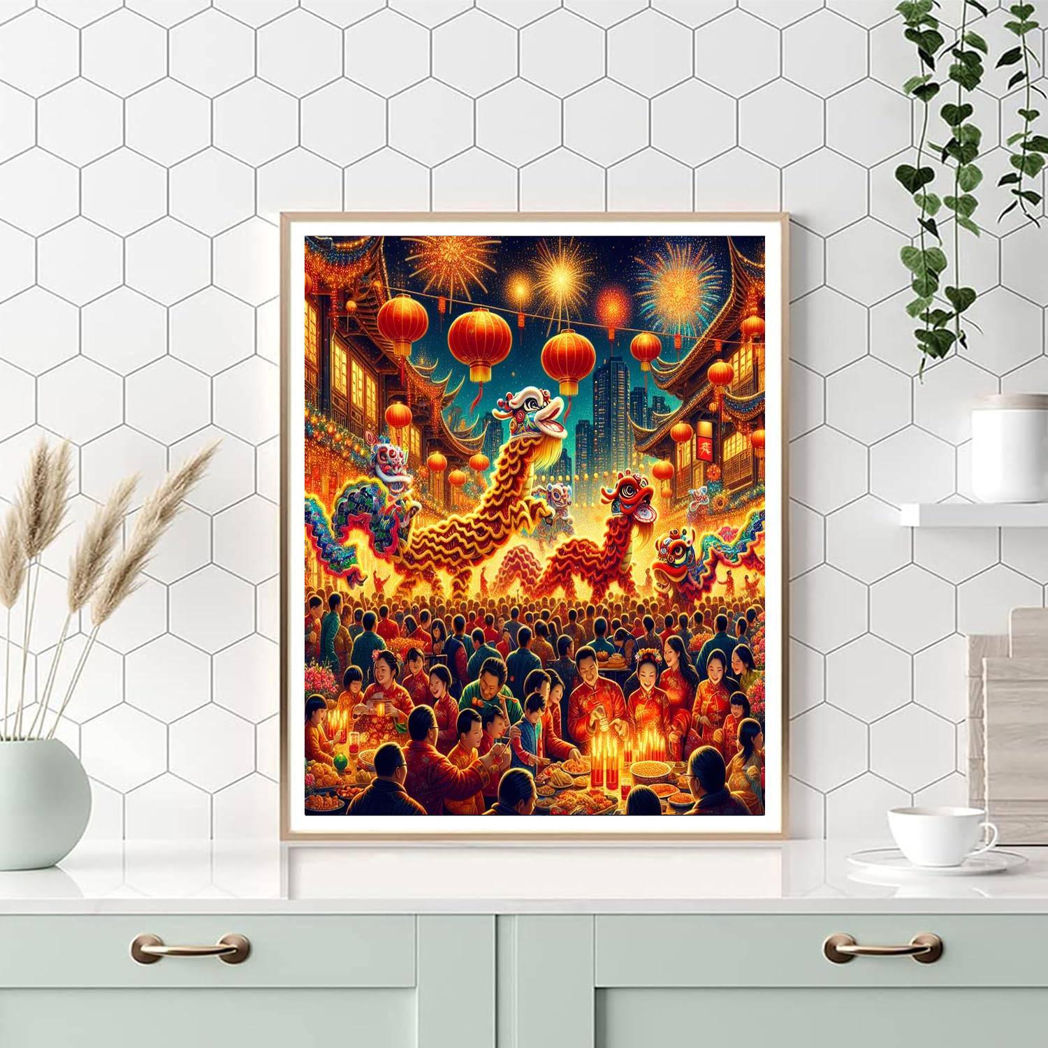Lunar New Year Festival - China Paint By Number