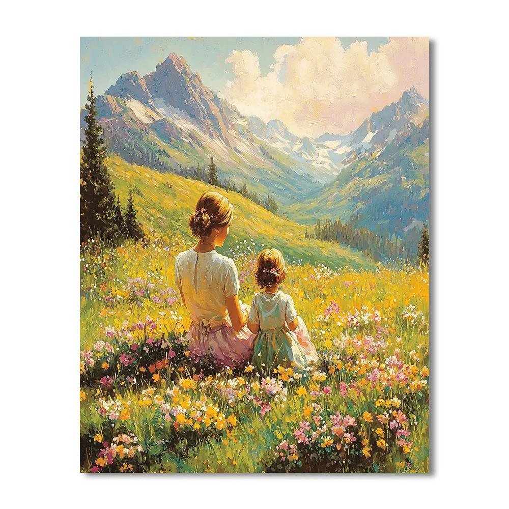 In The Heart Of Nature Number Painting