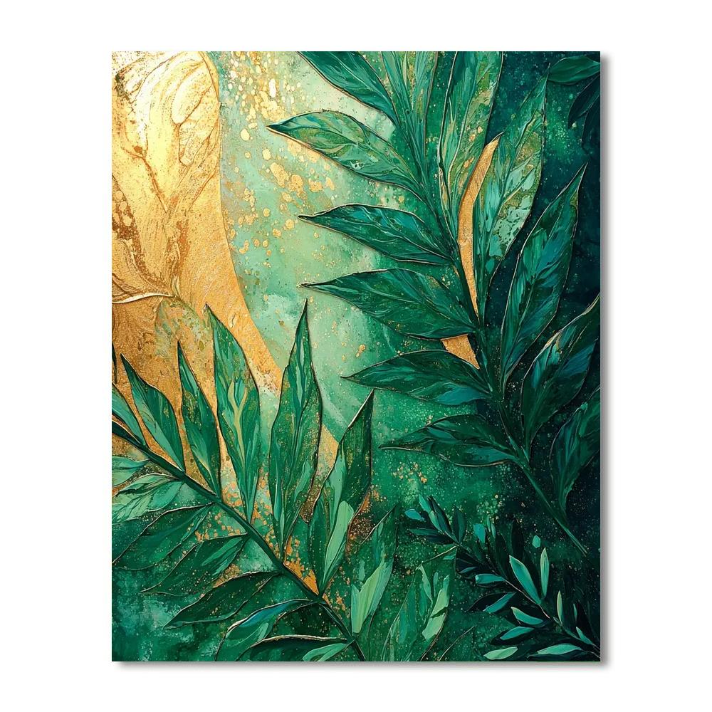 Gustav Klimt Inspired Luminescent Nature  Paint By Numbers Art