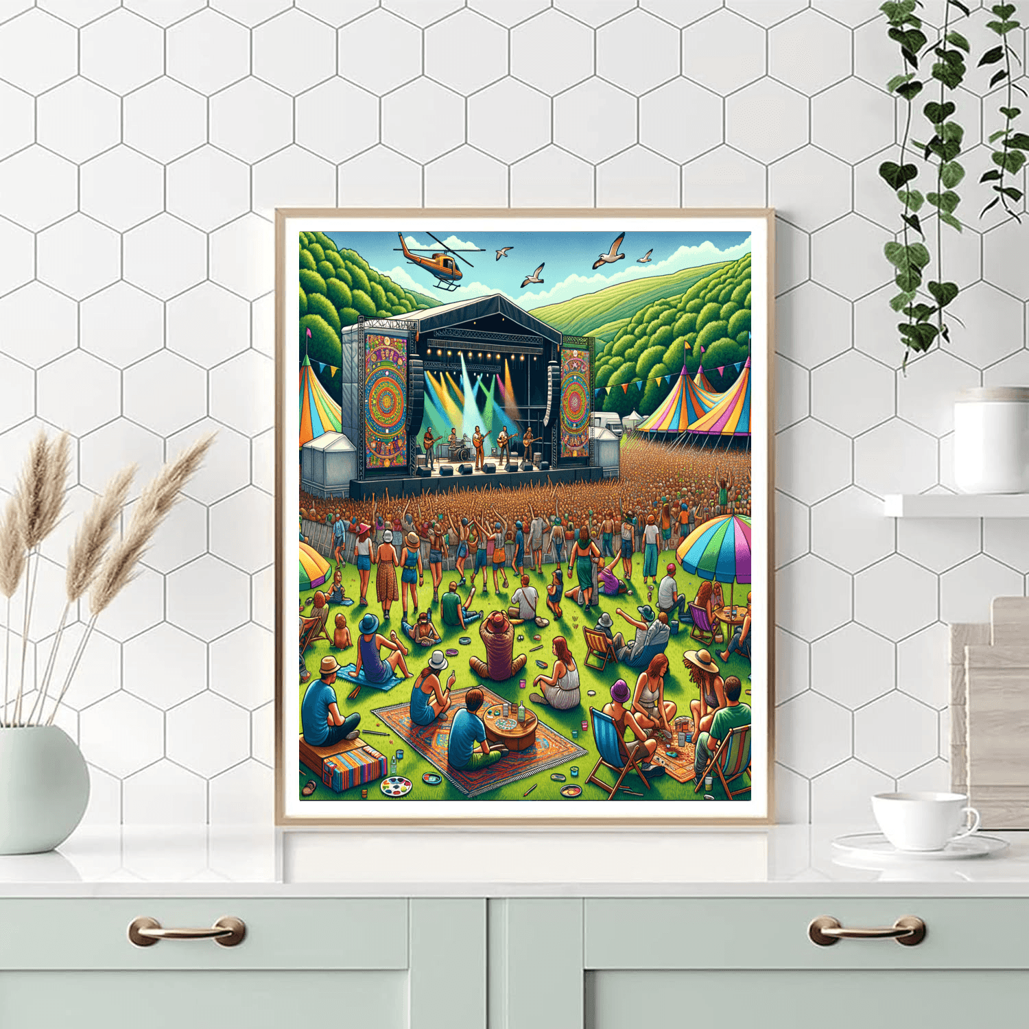 Electric Picnic - Ireland DIY Paint By Numbers