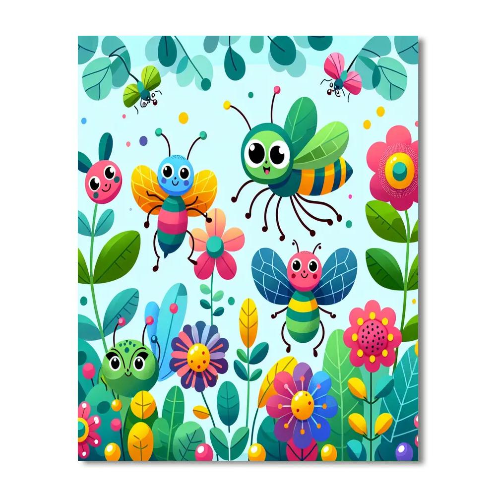 Creepy Critters Numbered Painting Kits