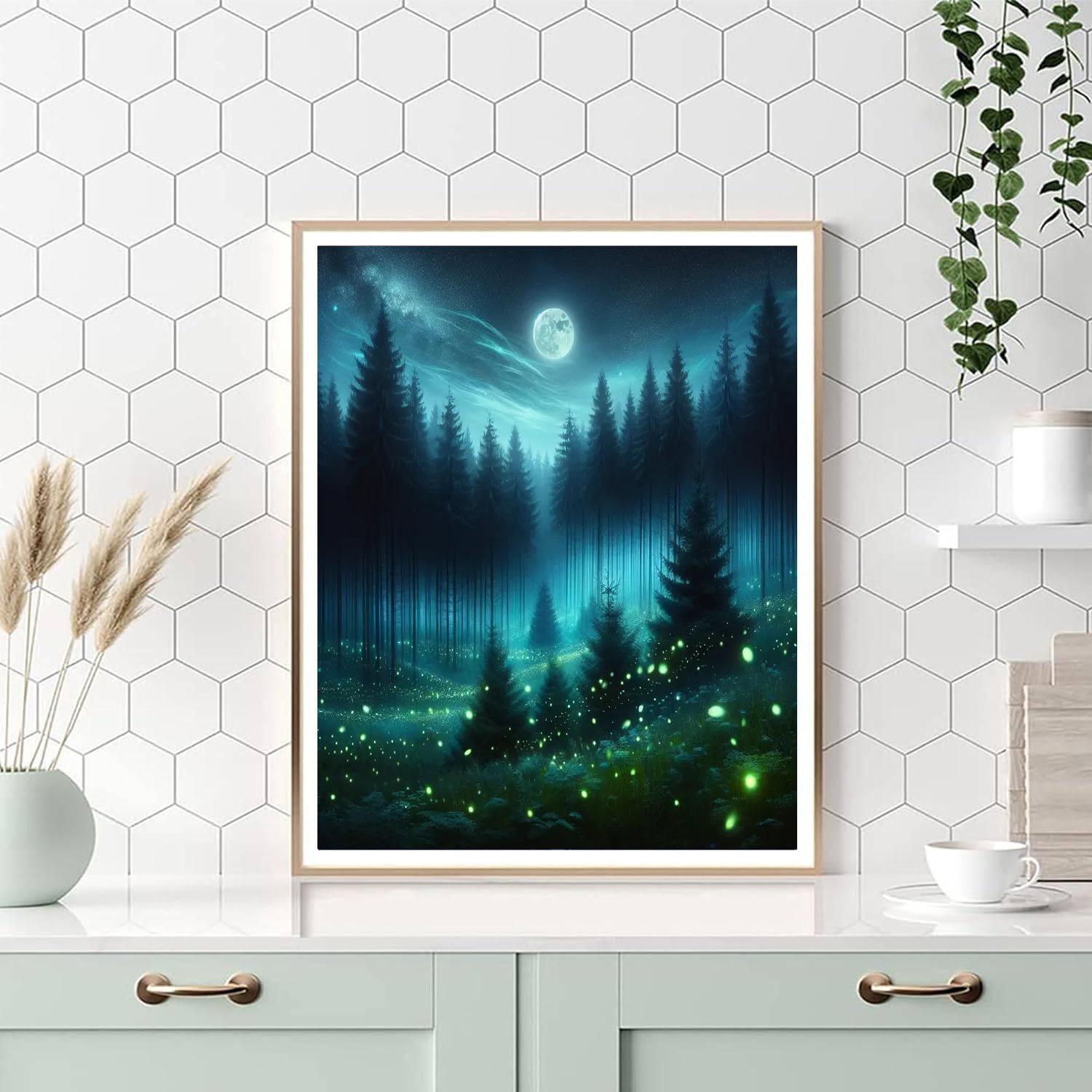 Enchanted Evening Whisper Painting Number Kit