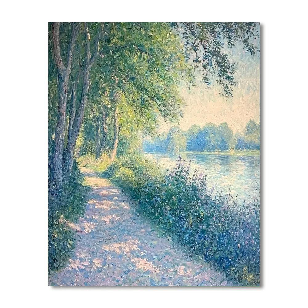Claude Monet Inspired The Harmony Of Nature  Numbered Painting Kits