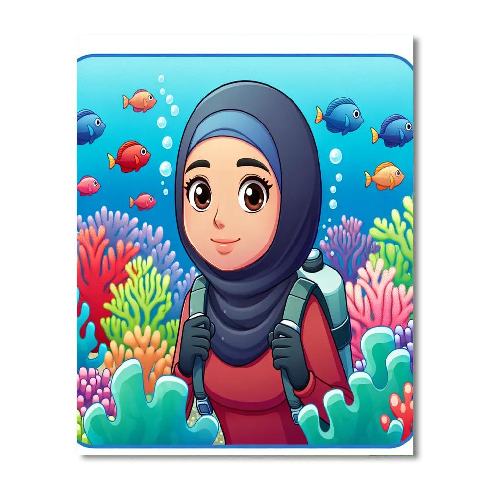 Mystery Of The Deep Sea Paint By Numbers Kits