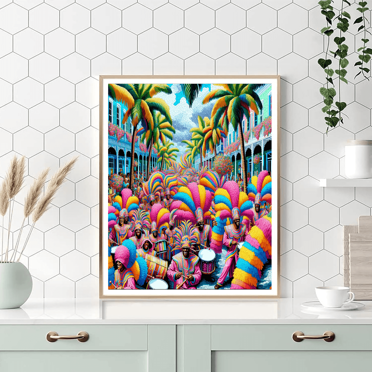 Junkanoo Festival - The Bahamas Paint By Number