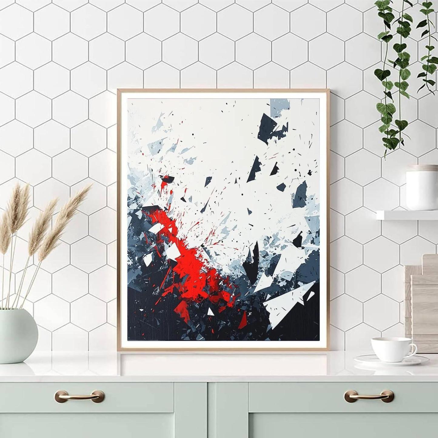 Banksy Inspired Whispers Of Peace  Paint By Number