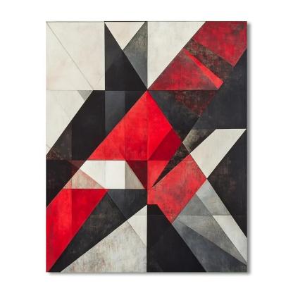 Kazimir Malevich Inspired Emotional Geometry  Paint By Color