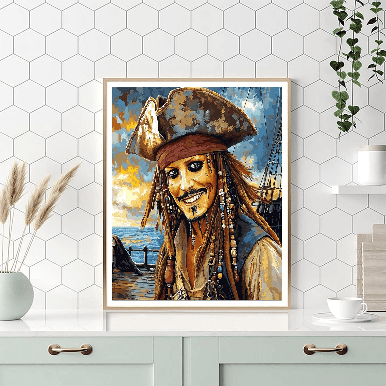 Johnny Depp: Navigating The Depths Of Creative Chaos Paint By Numbers Kits