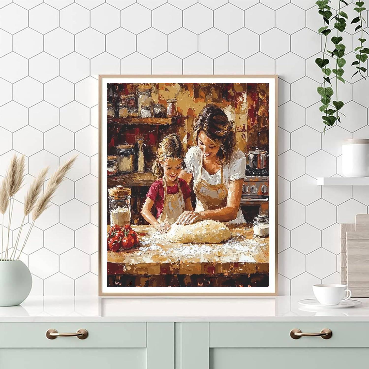 Baking Memories Painting Number Kit