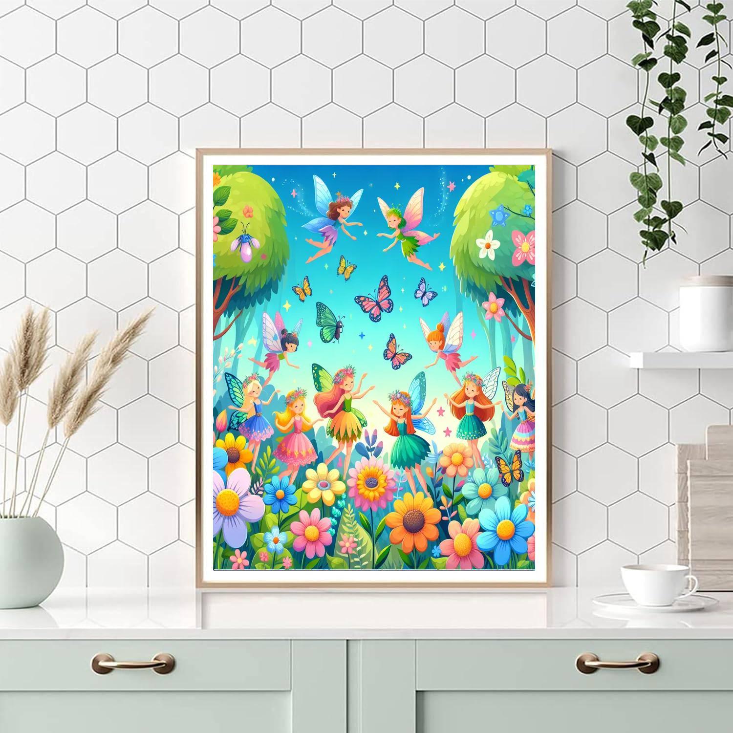 Creative Fairy Adventures Painting By Numbers Kit