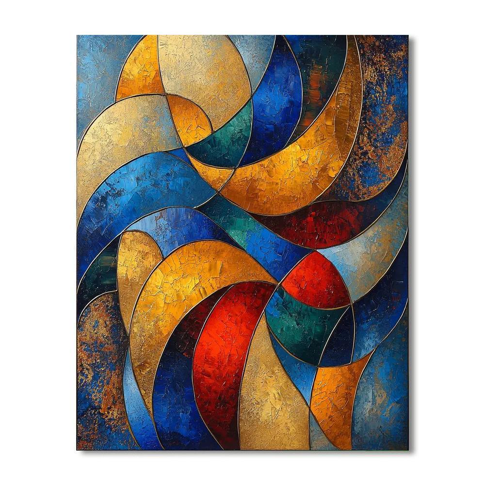 Gustav Klimt Inspired Ethereal Emotions  DIY Paint By Numbers