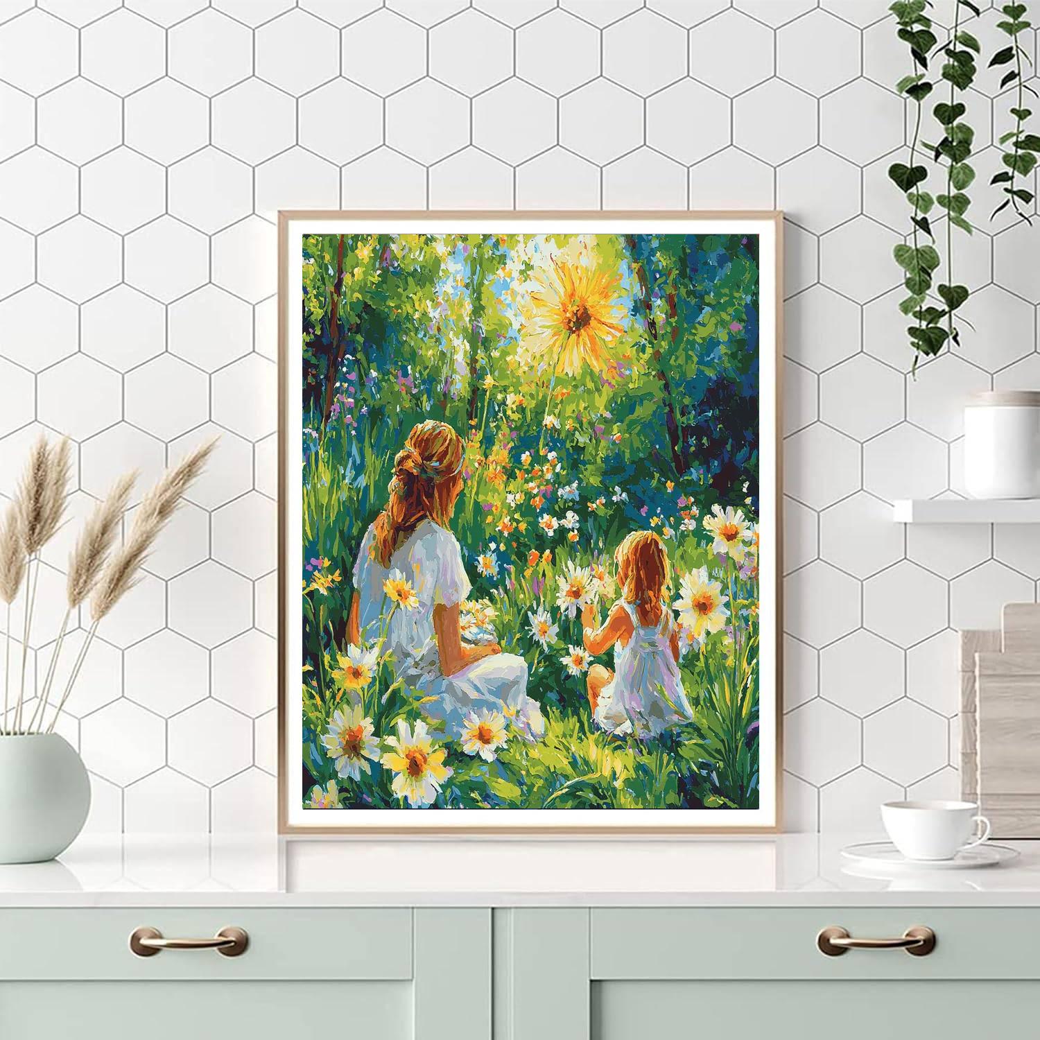 Mommy's Garden Of Dreams Paint By Number