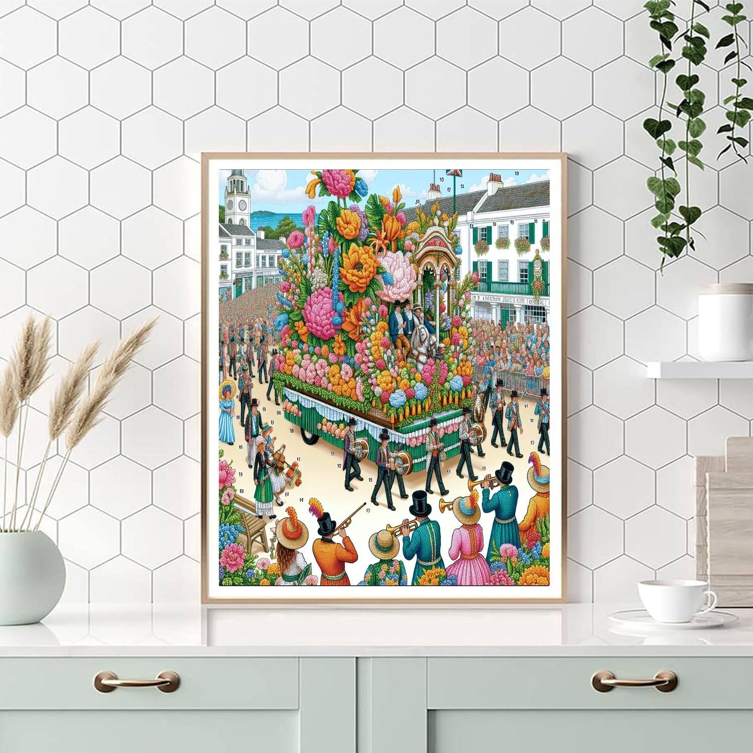 Battle Of The Flowers - Jersey Numbered Painting Kits