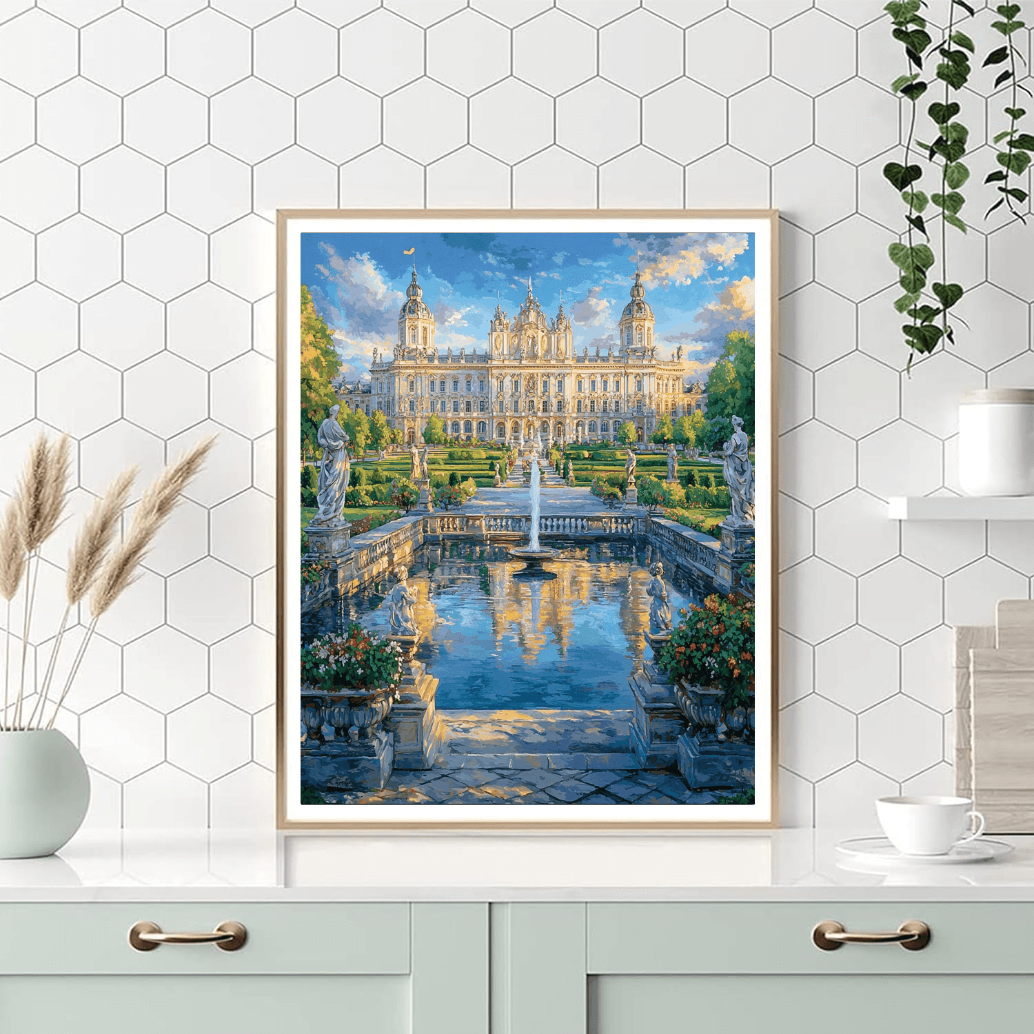 Nymphenburg Palace - Munich, Germany Numbered Painting Kits