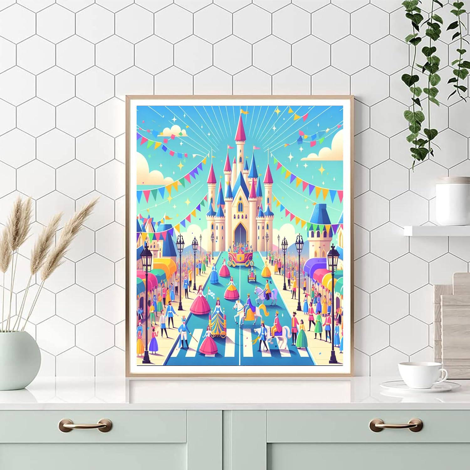 Royal Kingdom Festival Painting Number Kit