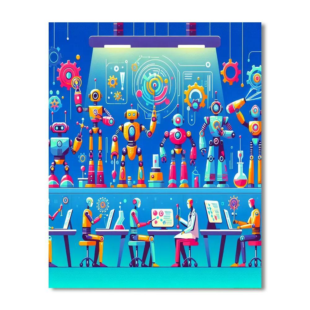 Robot Innovators Lab Paint By Color