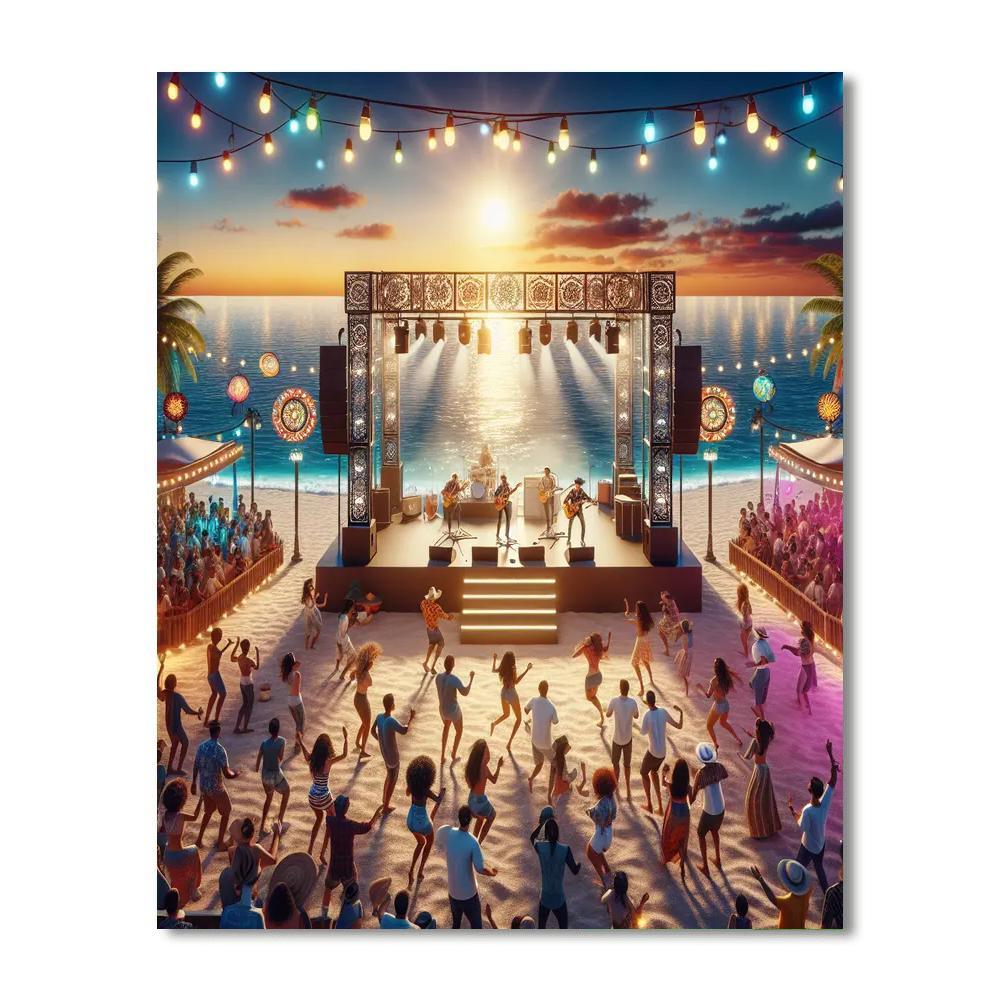 Sandance Music Festival - Uae Painting Number Kit