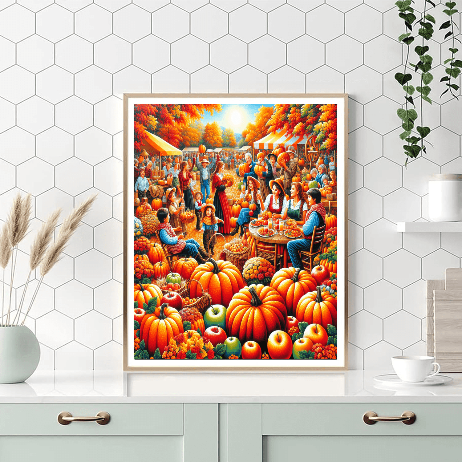 Joyful Harvest Festival Paint By Numbers Kits
