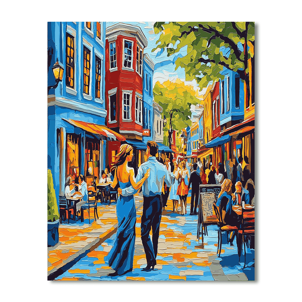 La Boca - Buenos Aires Numbered Painting Kits