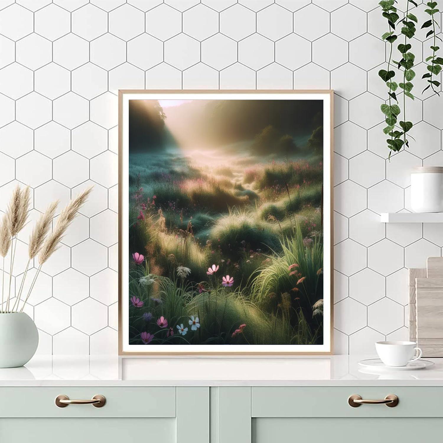 Meadow Mornings Numbered Painting Kits