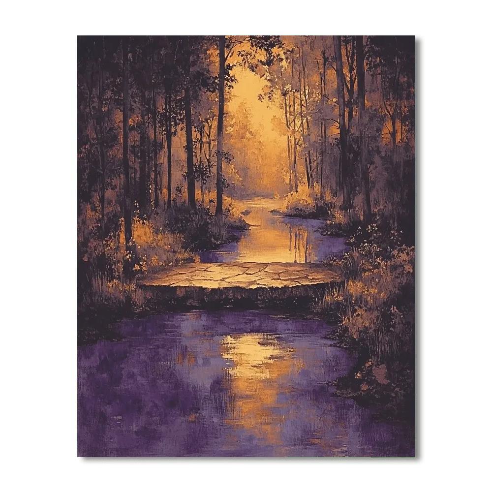 Edgar Degas Inspired Mystical Hues  Paint By Numbers Kits