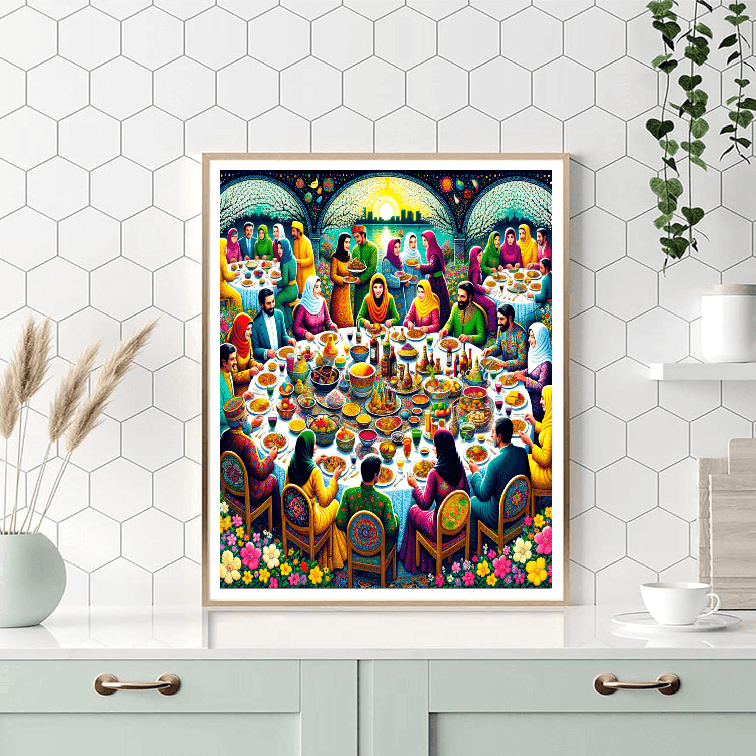 Nowruz - Iran Paint By Color