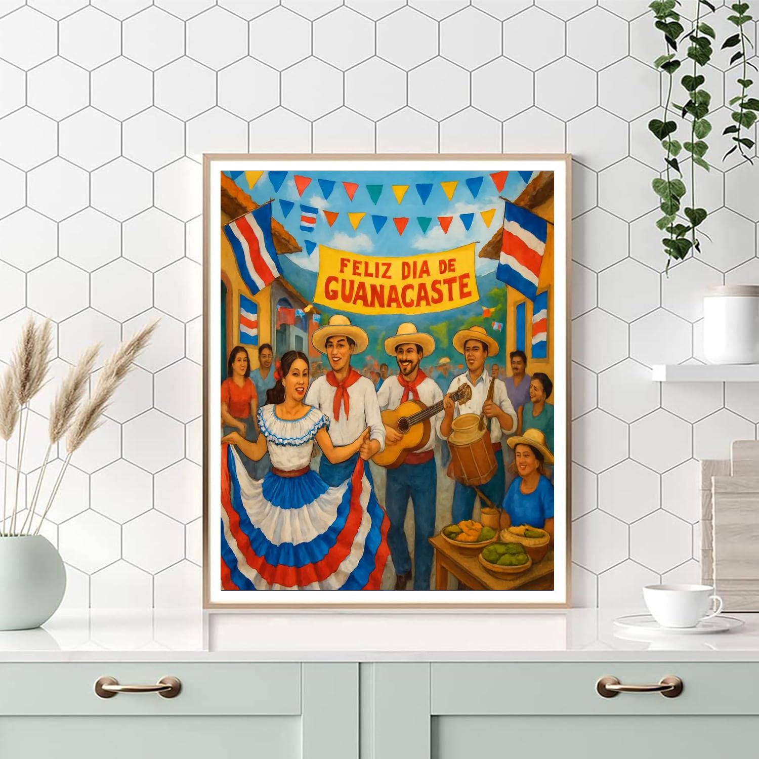 Guanacaste Day Painting By Numbers Kit