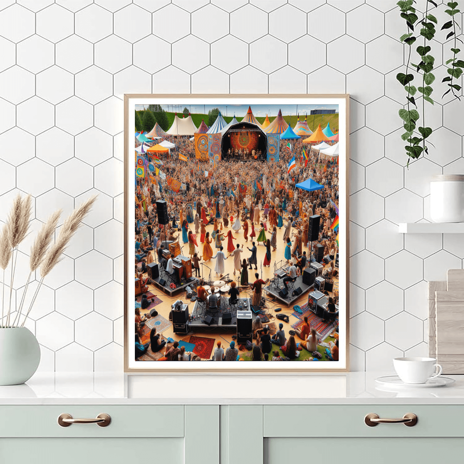 Womad - Charlton Park Numbered Painting Kits