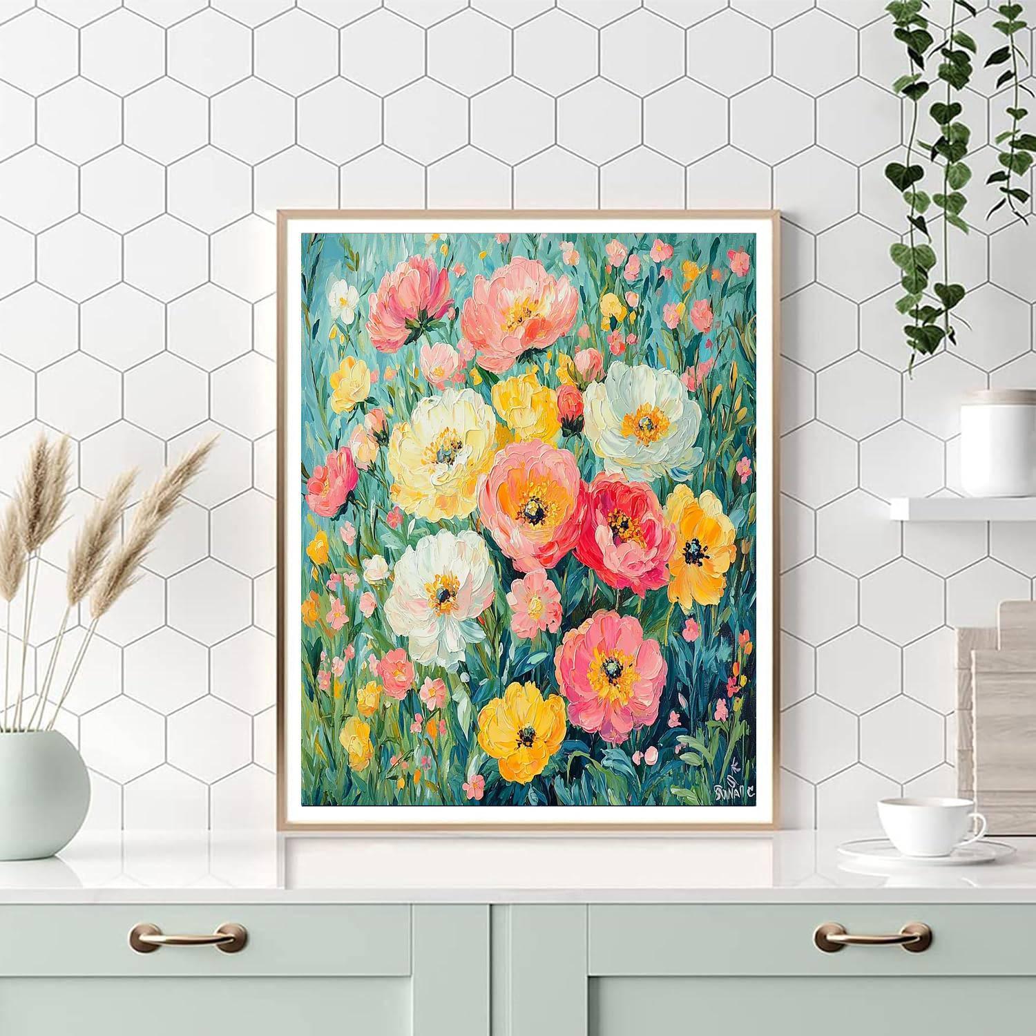 Pierre-Auguste Renoir Inspired Joyful Springtime  Painting By Numbers Kit