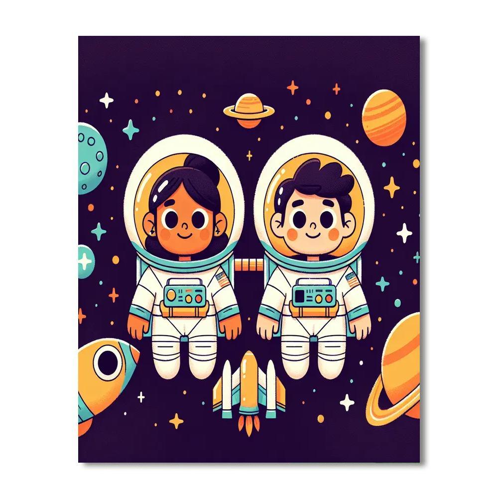 Galactic Explorer Adventure Paint By Number