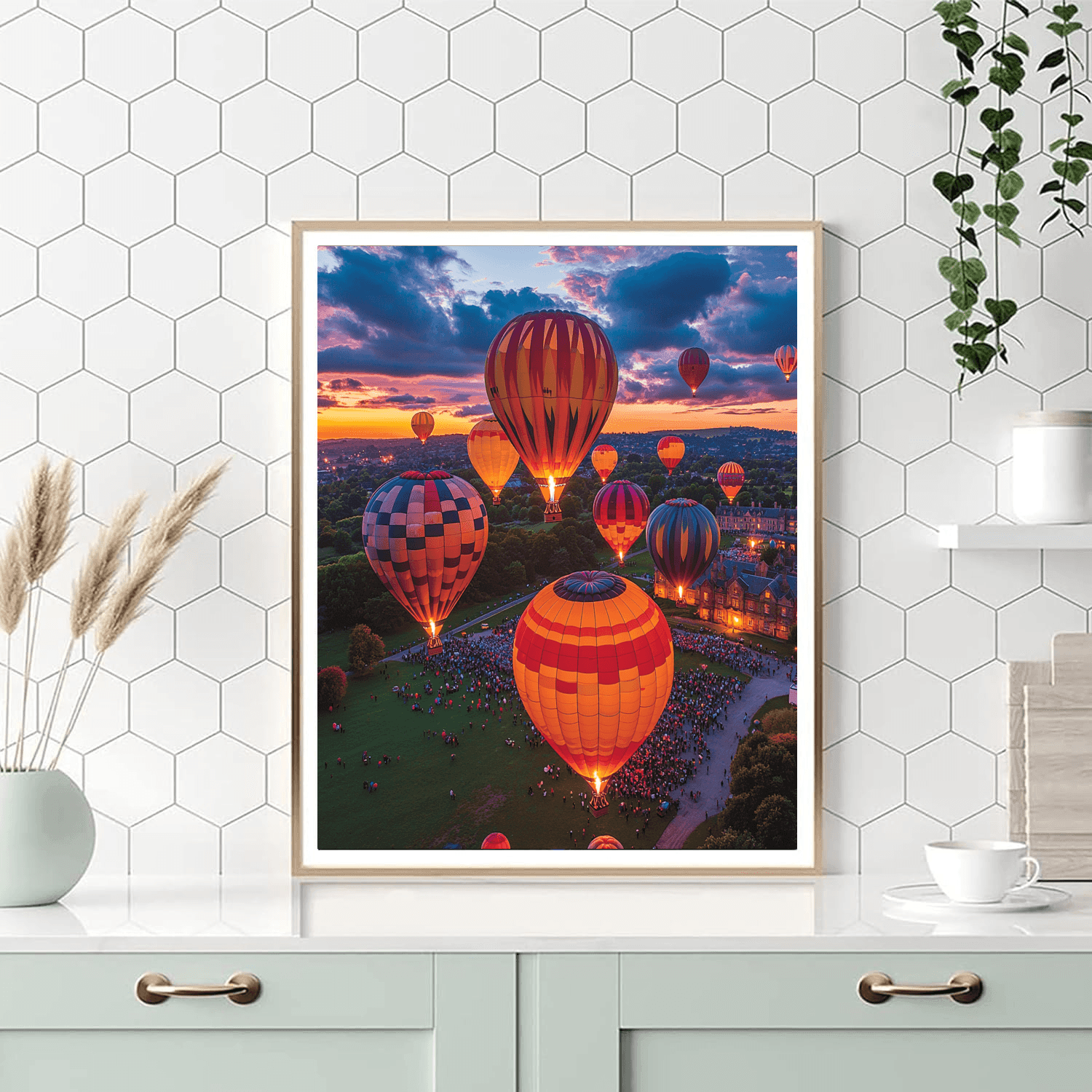 Bristol Balloon Fiesta - Bristol Painting Number Kit