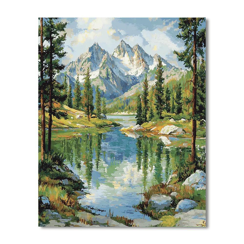 Winslow Homer Inspired In The Stillness Of Time  Paint By Numbers Kits