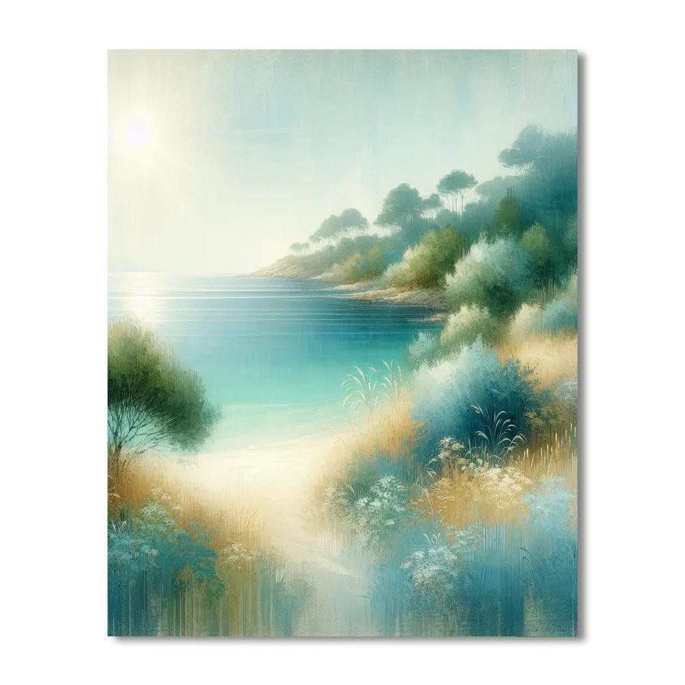 Impressionist Seaside Escape Paint By Numbers Kits