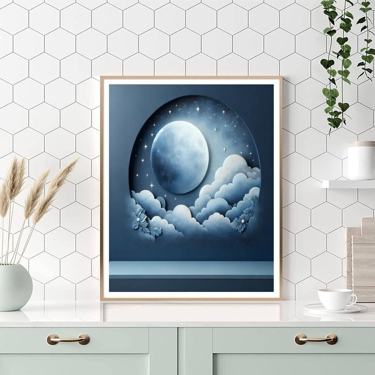 Celestial Moonlight Dance Paint By Color