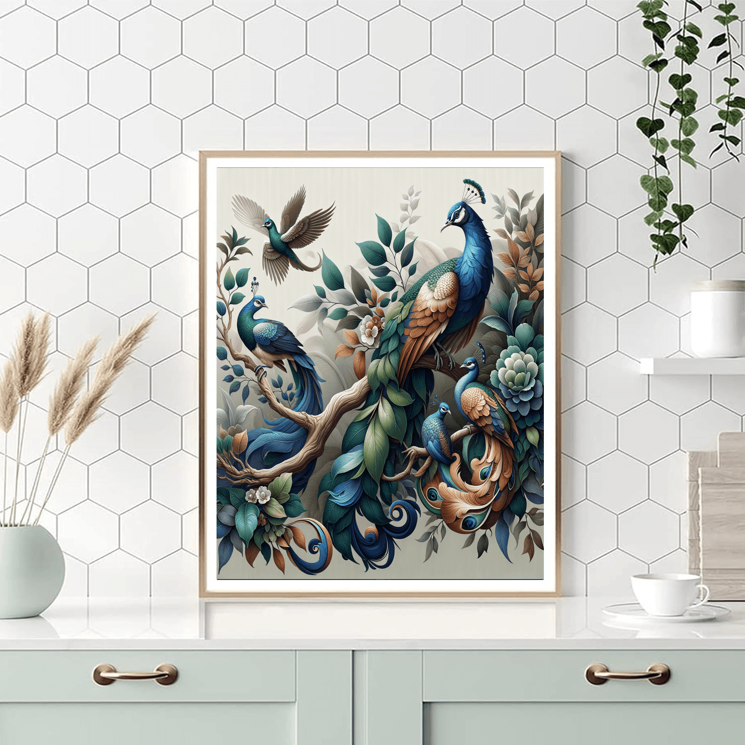 Regal Birds Paint By Number