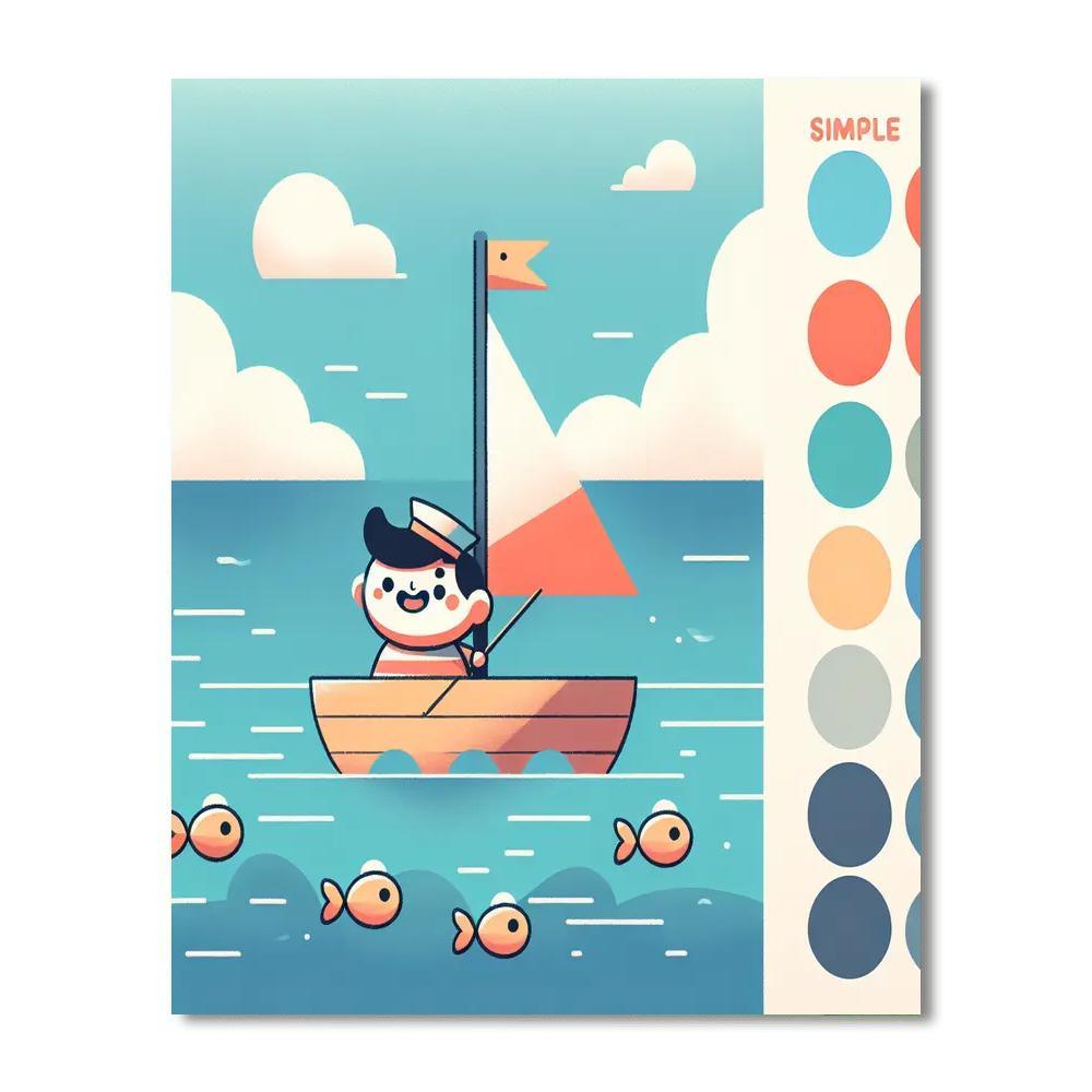 Sailing Adventure Quest Paint By Numbers Kits