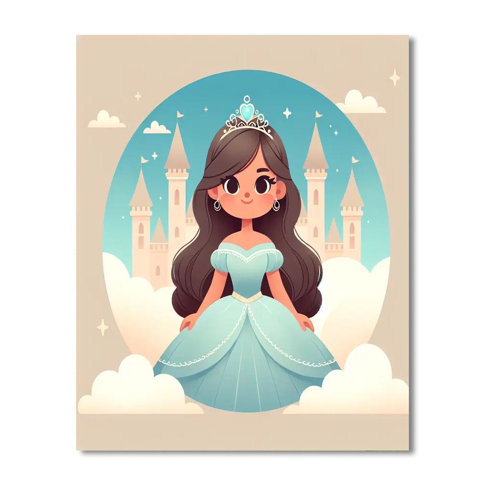 Fairytale Princess Dreams DIY Paint By Numbers