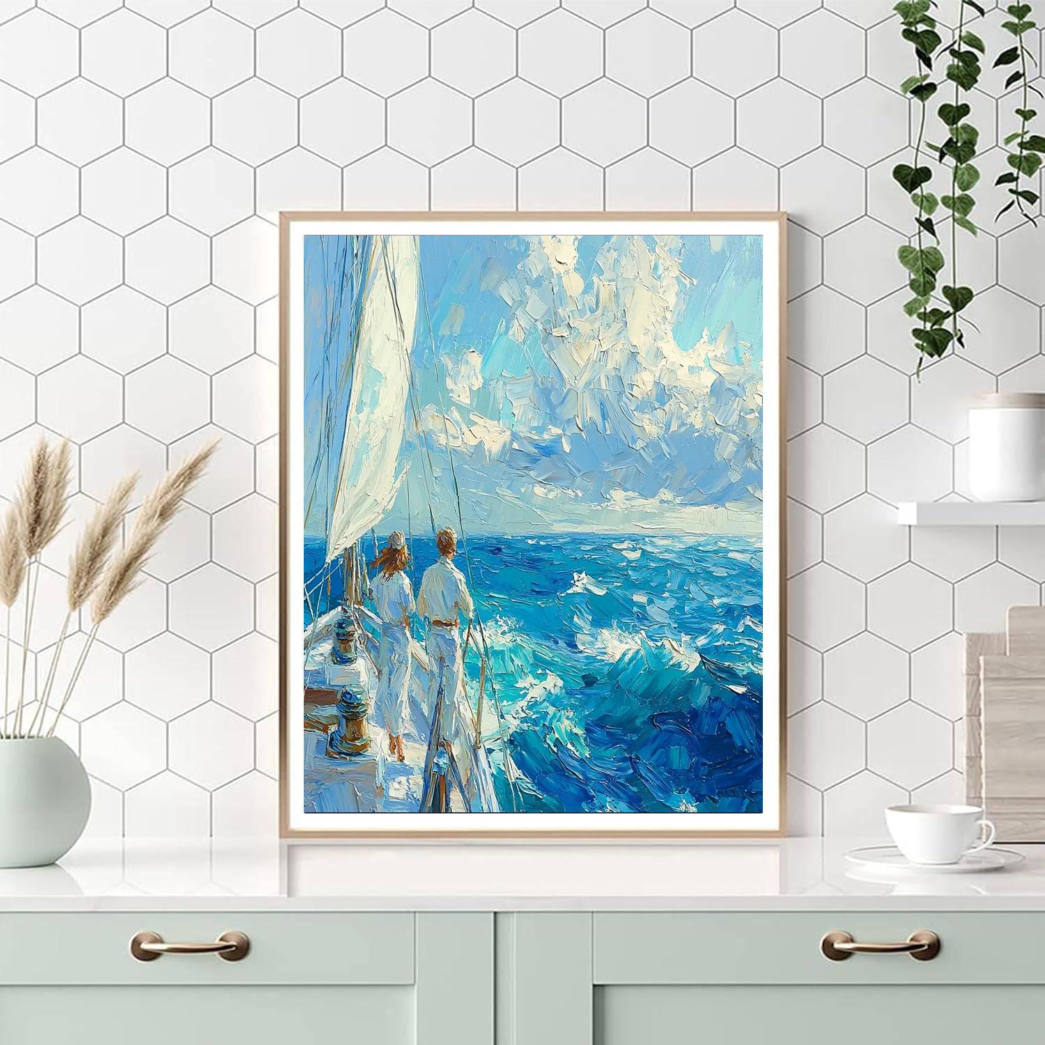 Sail Away With Mom Paint By Number