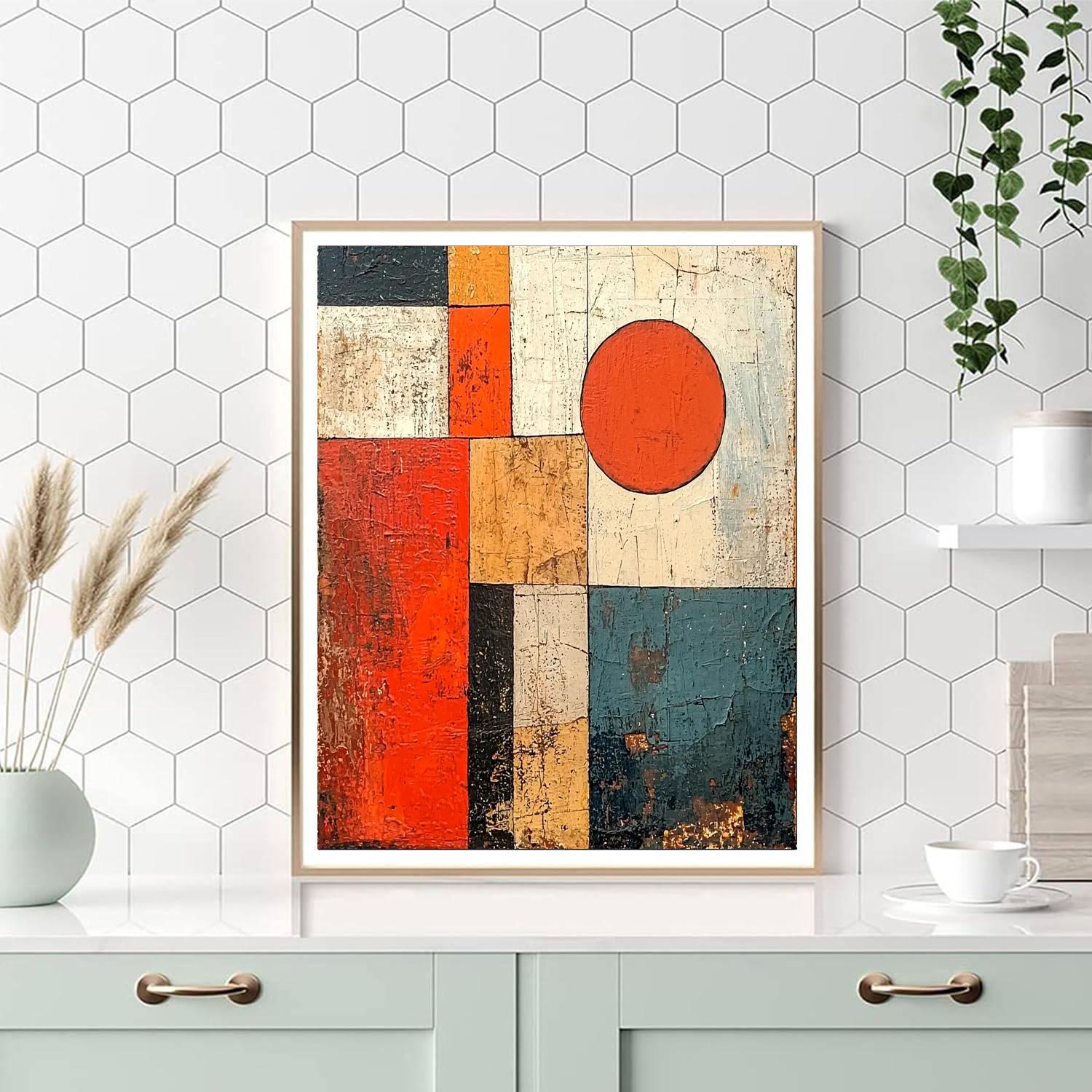 Paul Klee Inspired Textural Dreams  Paint By Number