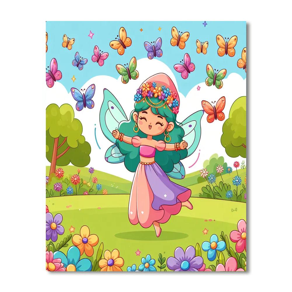 Mystical Fairyland Quest Paint By Numbers Kits