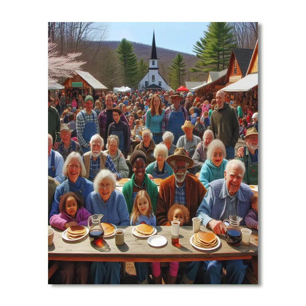 Upstate New York Maple Festival - United States Paint By Numbers