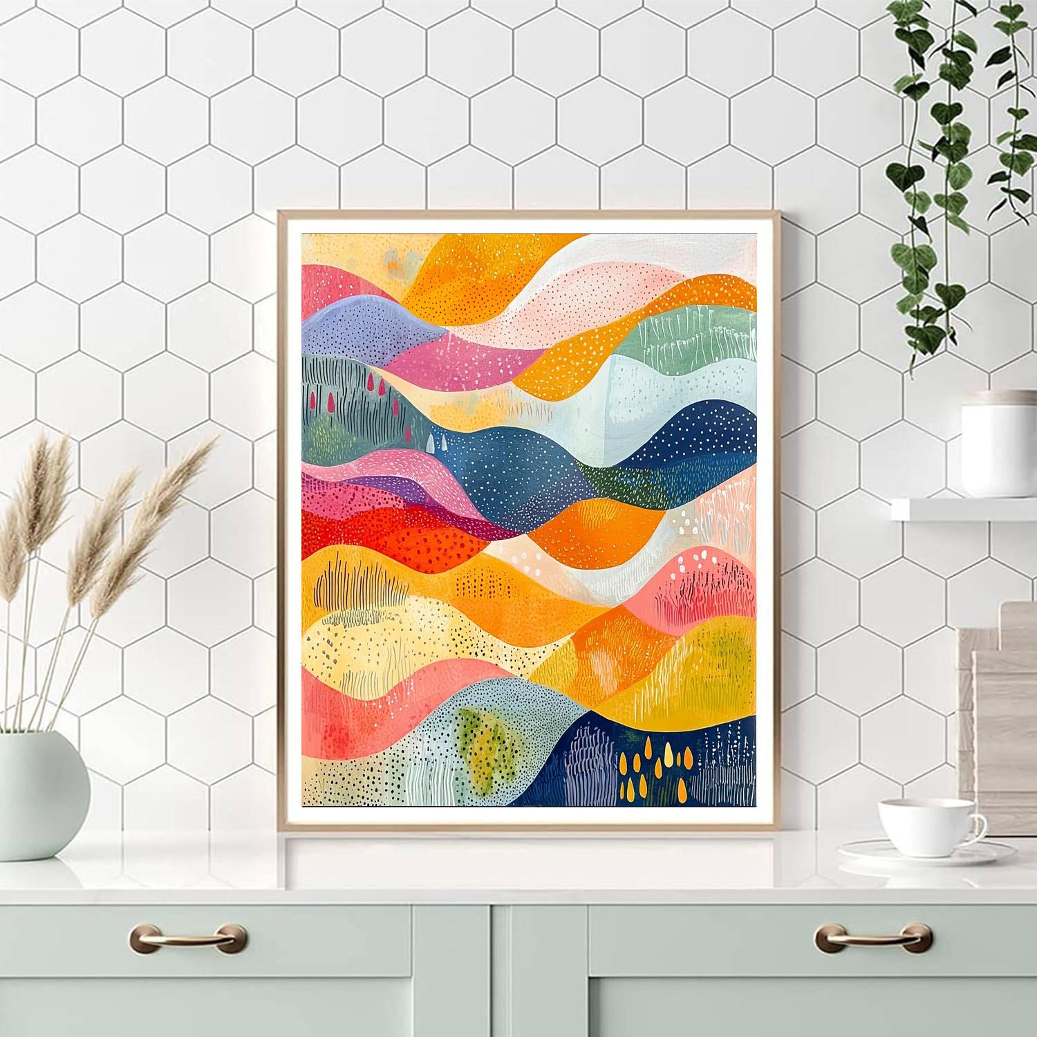 Paul Klee Inspired Whimsy Of Patterns  Paint By Number