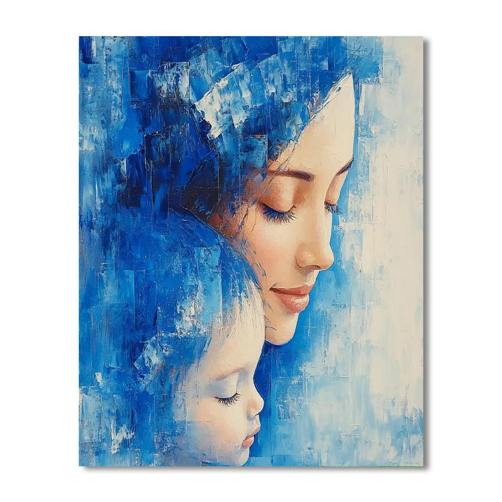Reflections In A Mother's Eyes Paint By Numbers