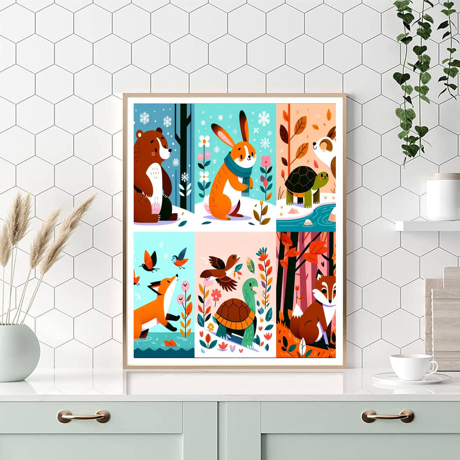 Delightful Seasons Paint By Number