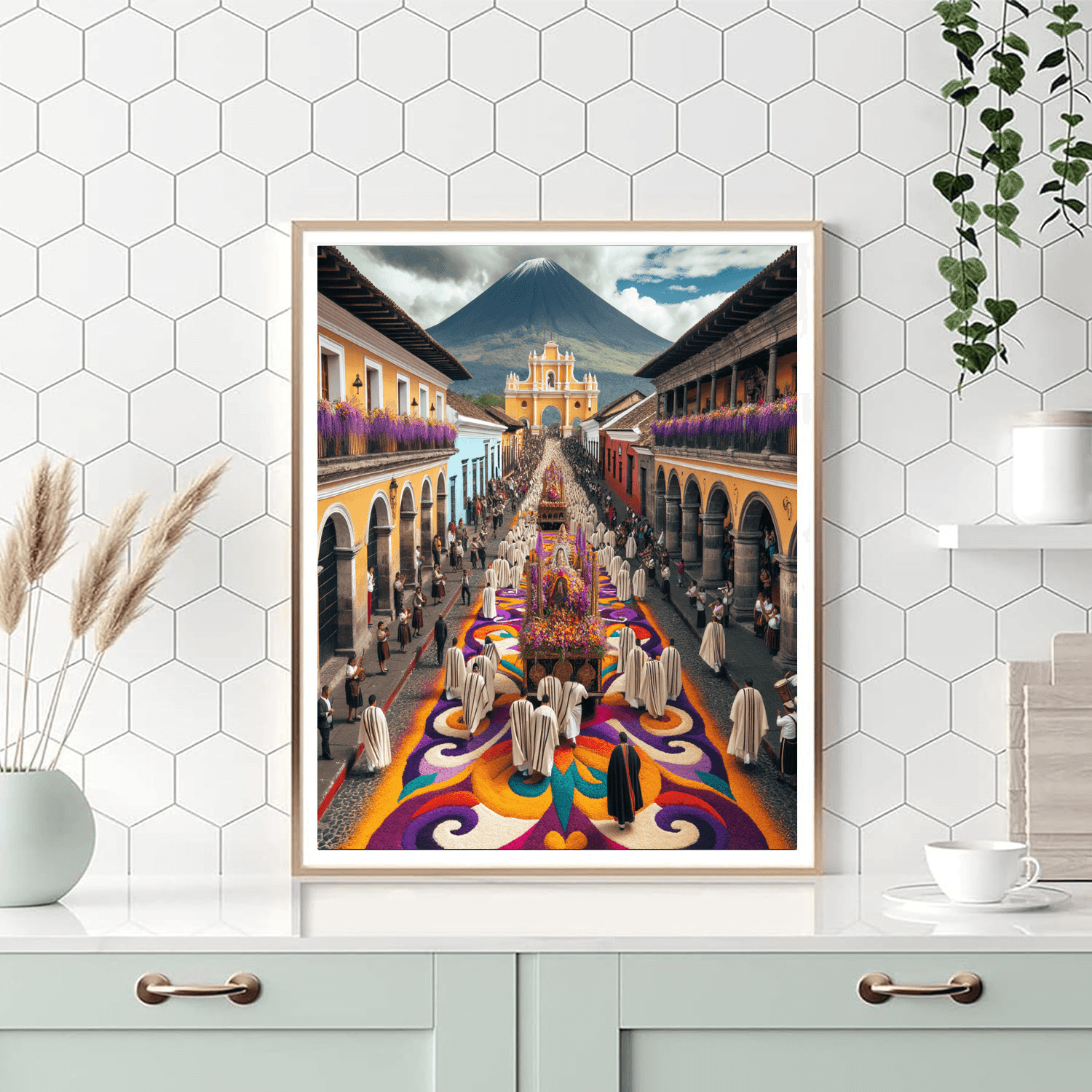 Semana Santa In Antigua - Guatemala Paint By Numbers Kits