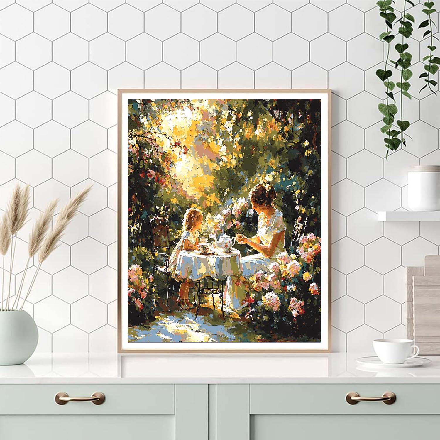 Afternoon Tea Time Paint By Number