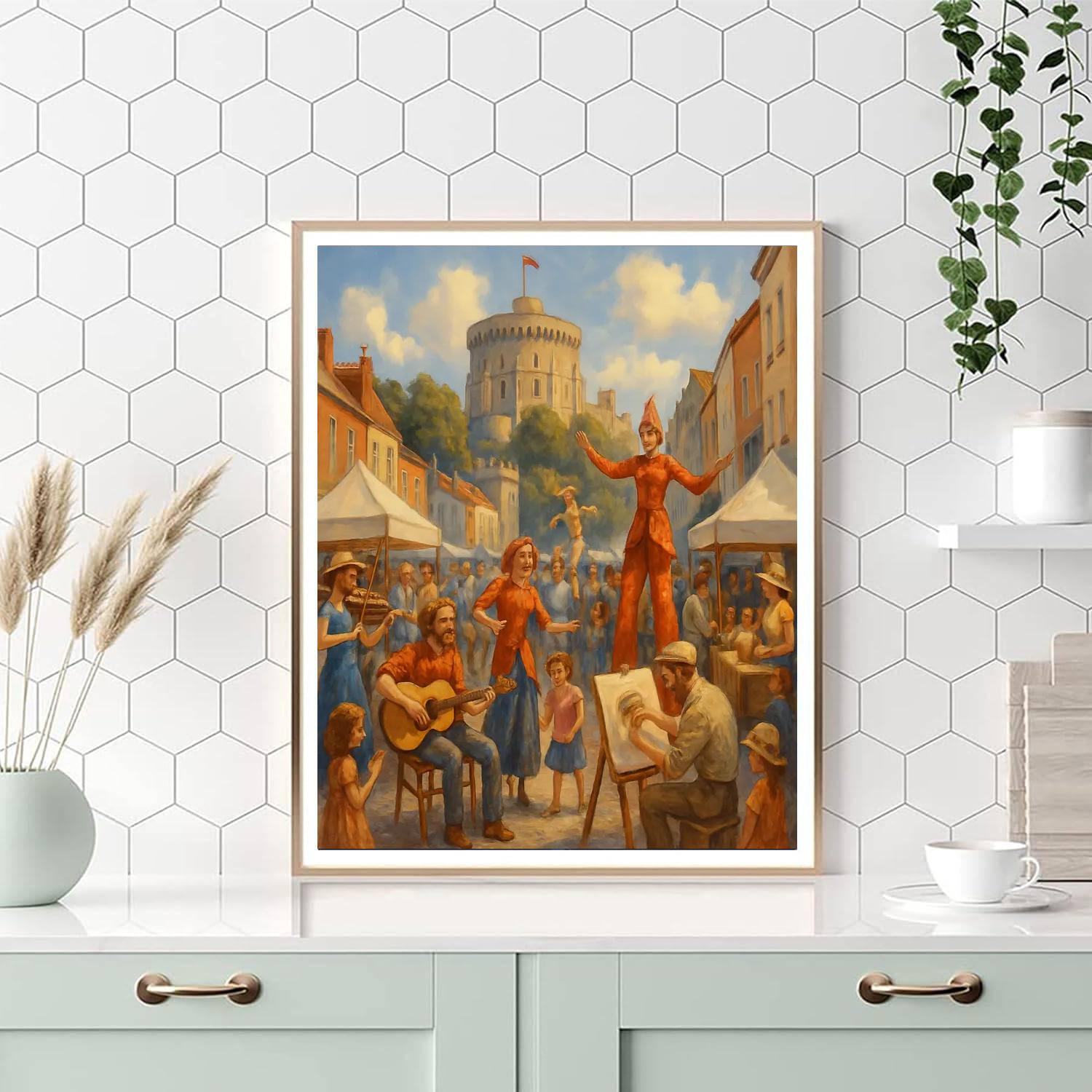 Windsor Festival - United Kingdom Paint By Numbers Kits